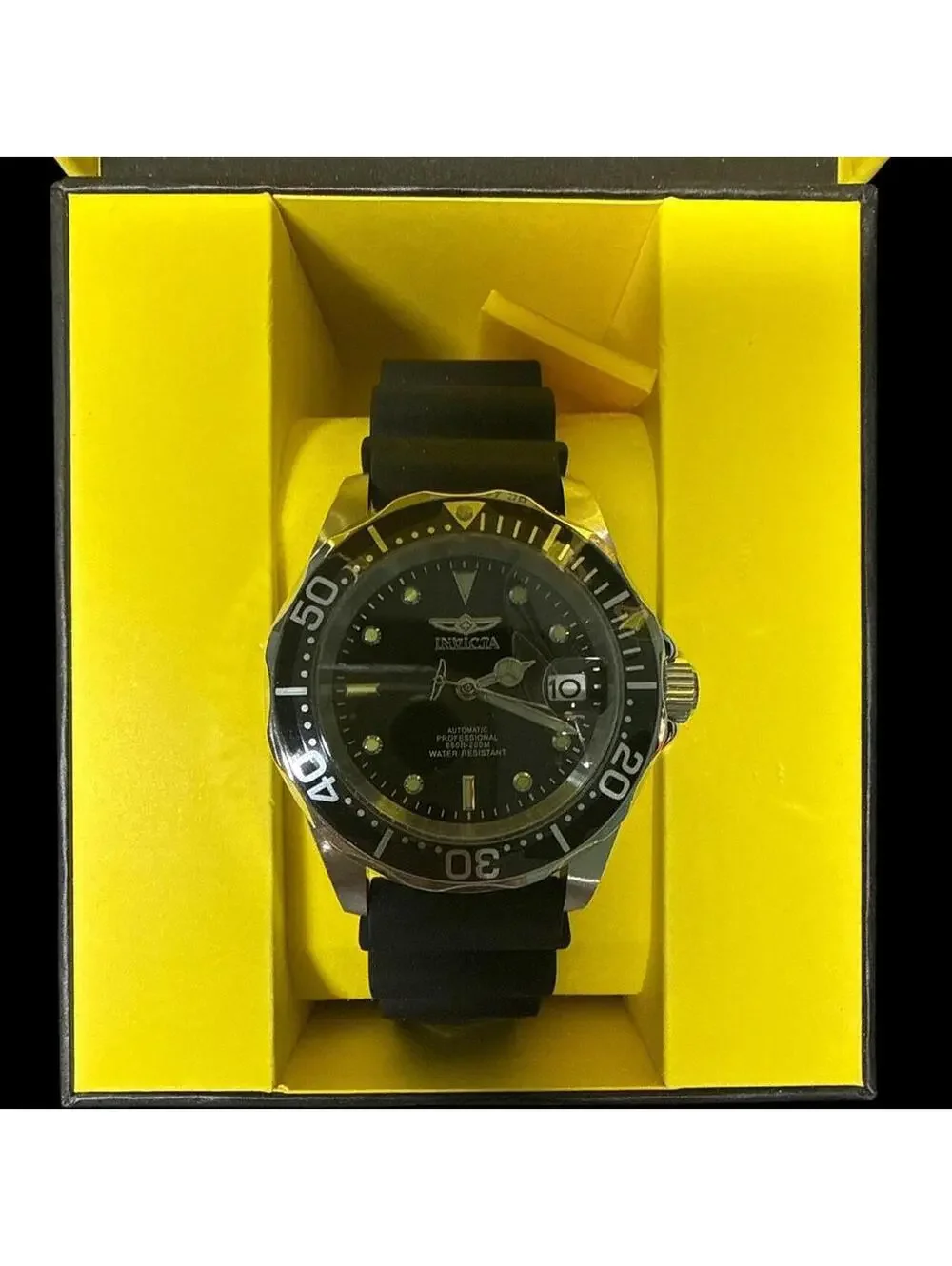 Invicta Pro Diver Automatic black watch 40mm, Brand New